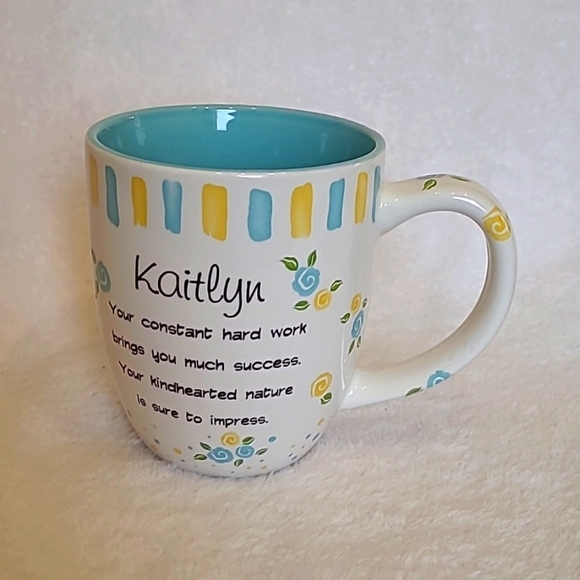 GANZ Other - Ganz Personalized Collectible Coffee Tea Mug Cup By Ganz Kaitlyn